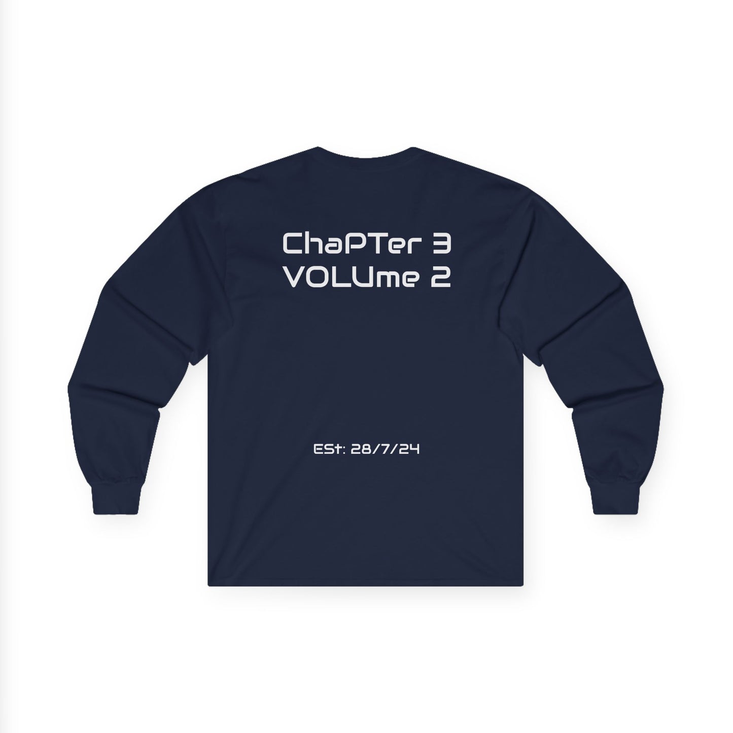 ChaPTer 3. Navy long sleeve shirt