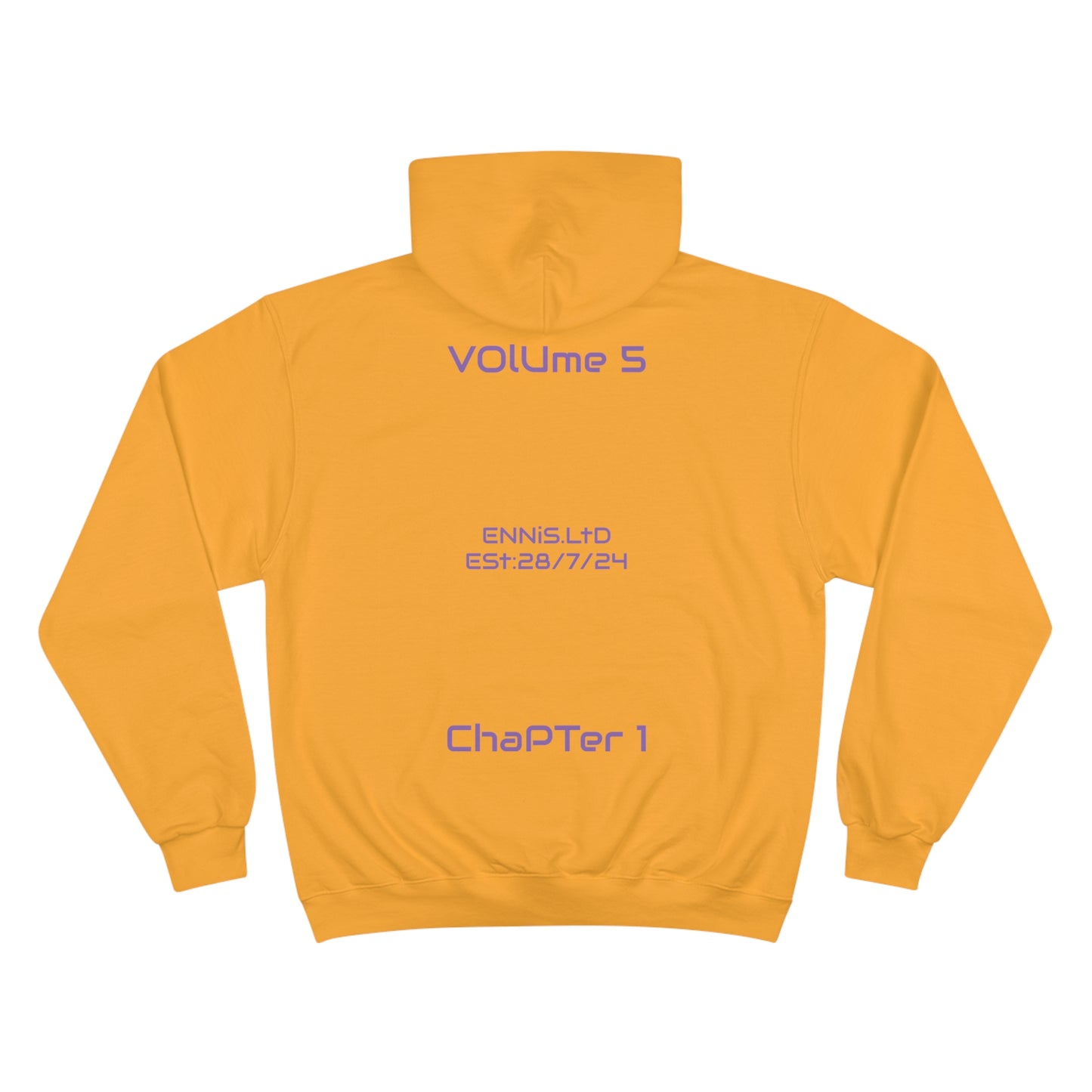 ChaPTer 1. Yellow And Purple Hoodie Champion