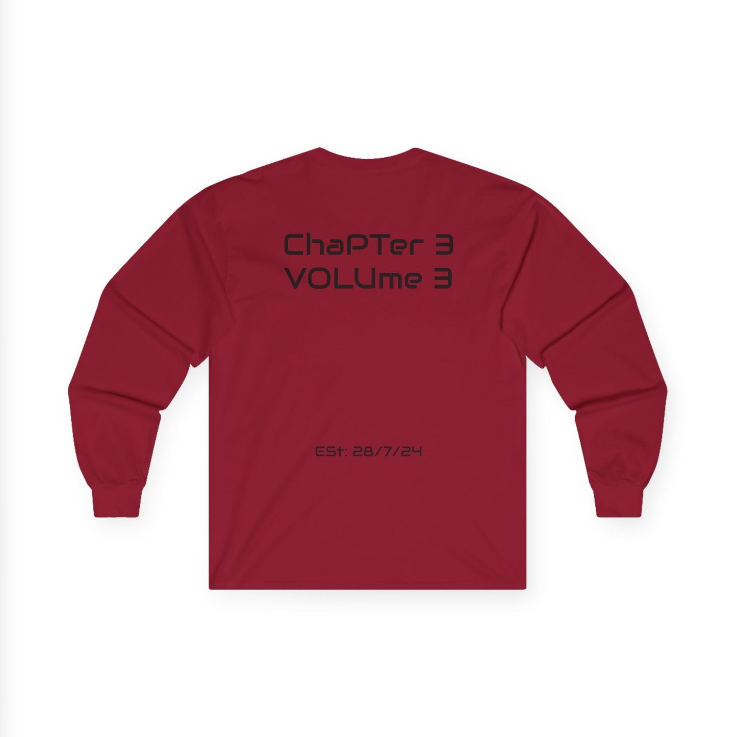 ChaPTer 3. Cardinal Red long sleeve shirt