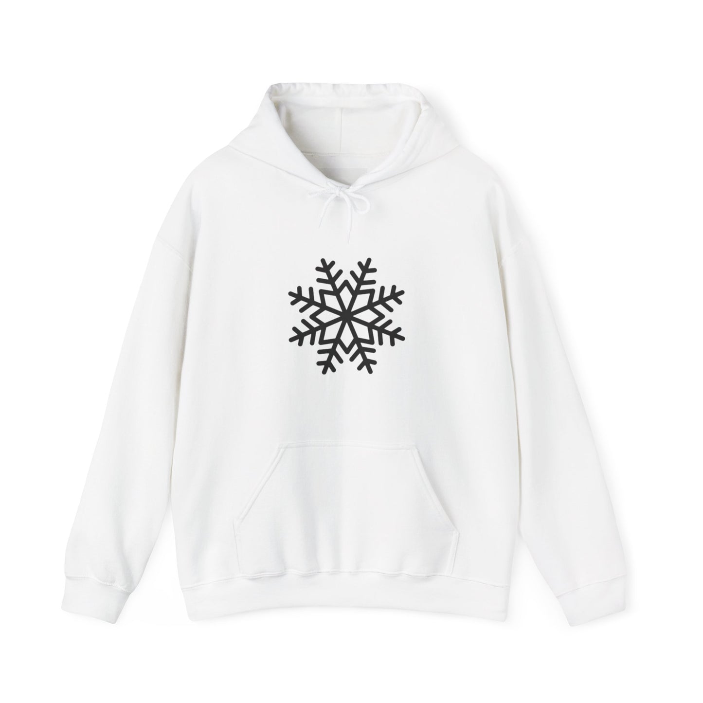 ENNiS.LtD Mens Snowflake Winter Hoodie