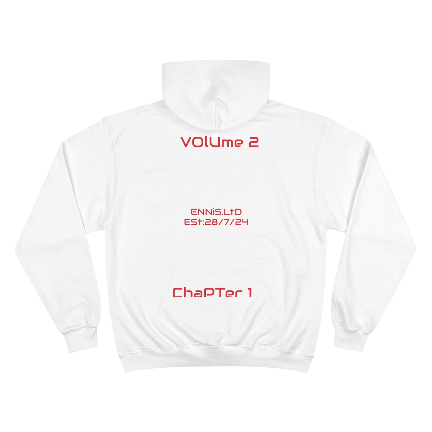 ChaPTer 1. White and Red Hoodie Champion